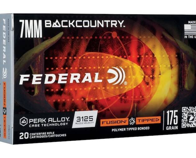 Federal Premium Fusion Tipped 7mm Backcountry Ammo 175 Grain Polymer Tip