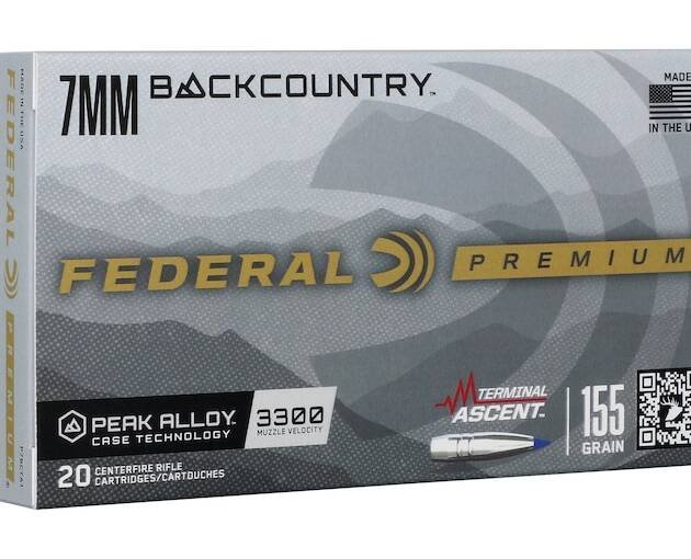Federal Premium Terminal Ascent 7mm Backcountry Ammo 155 Grain Polymer