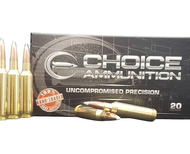 Choice 25 Creedmoor Ammo 110 Grain Nosler AccuBond Polymer Tip