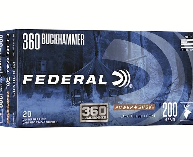 Federal Power-Shok 360 Buckhammer Ammo 200 Grain Jacketed Soft Point11