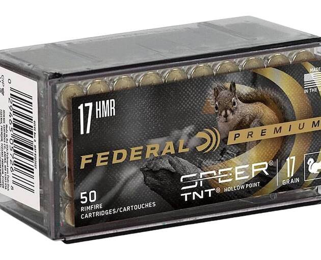 Federal Premium V-Shok 17 Hornady Magnum Rimfire (HMR) Ammo 17 Grain Jacketed Hollow Point
