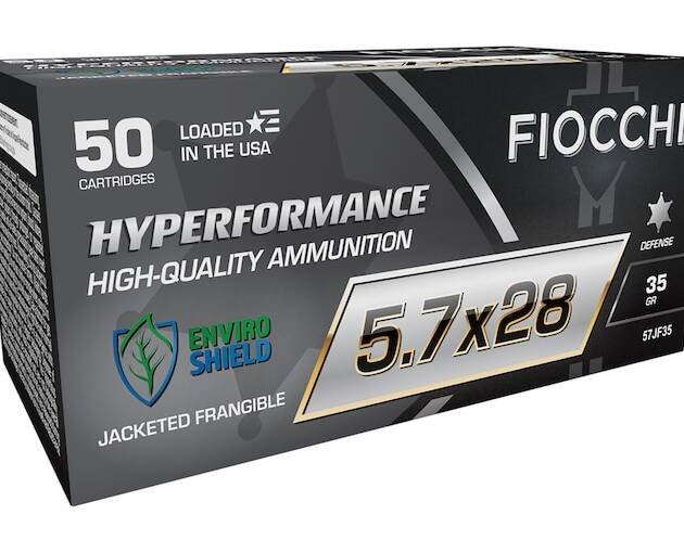 Fiocchi Hyperformance 5.7x28mm FN Ammo 35 Grain Polymer Tip Lead Free