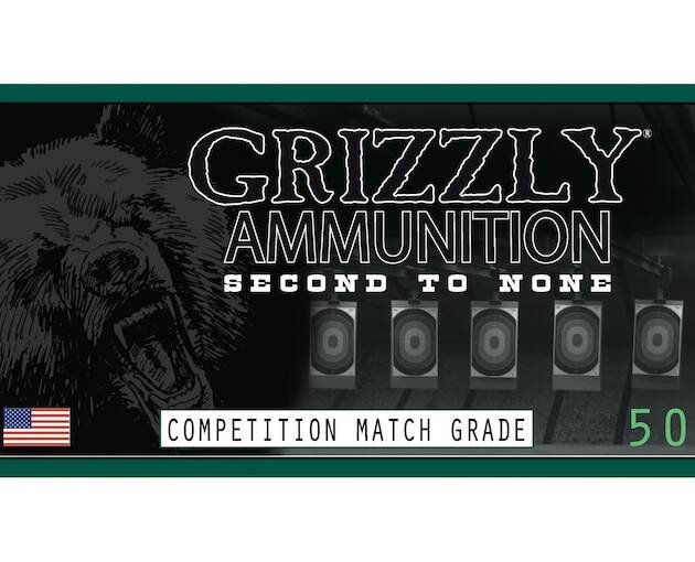 Grizzly Cartridge Match Grade 5.56x45mm NATO Ammo 69 Grain Jacketed Hollow Point