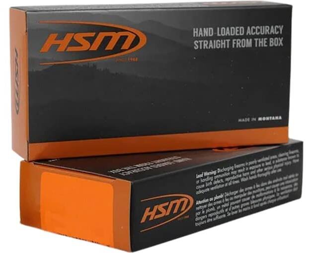 HSM Varmint 6mm ARC Ammo 75 Grain Hornady V-Max Polymer Tip