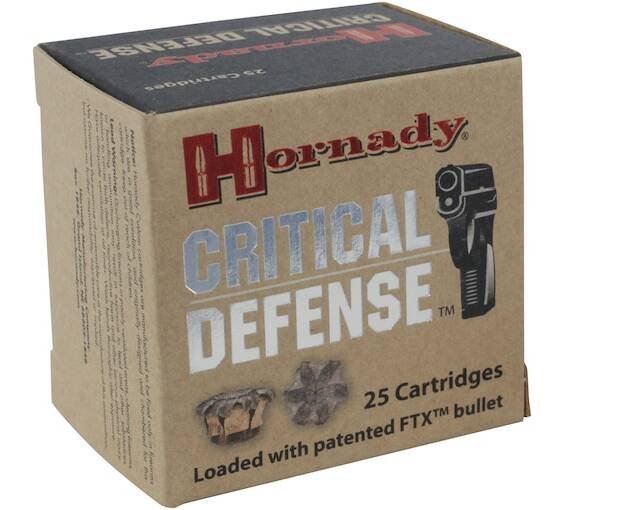 Hornady Critical Defense 30 Carbine Ammo 110 Grain Hornady FTX Polymer Tip