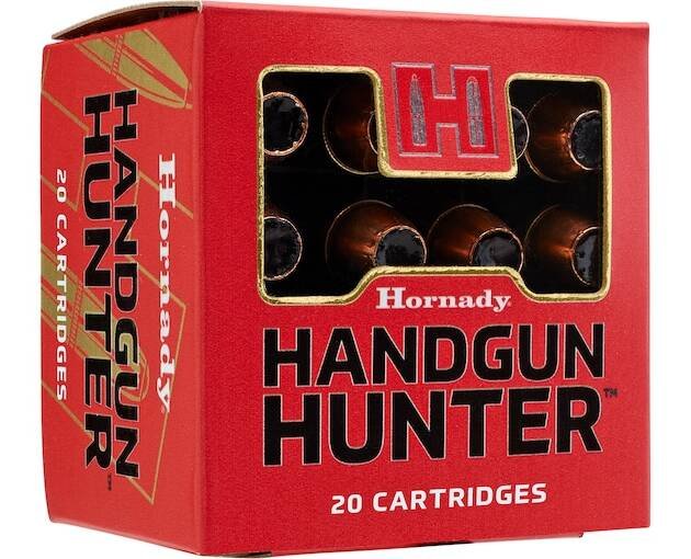 Hornady Handgun Hunter 500 S&W Magnum Ammo 300 Grain Hornady MonoFlex Solid Hollow Point Lead Free