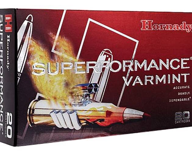 Hornady Superformance Varmint 223 Winchester Super Short Magnum (WSSM) Ammo 55 Grain V-Max Polymer Tip