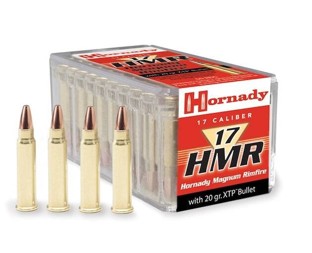 Hornady Varmint Express 17 Hornady Magnum Rimfire (HMR) Ammo 20 Grain Hornady XTP Jacketed Hollow Point