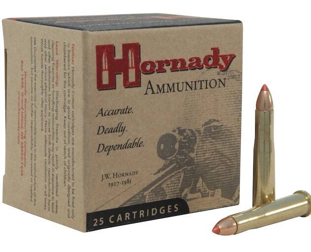 Hornady Varmint Express 22 Hornet Ammo 35 Grain Hornady V-Max Polymer Tip Box of 25