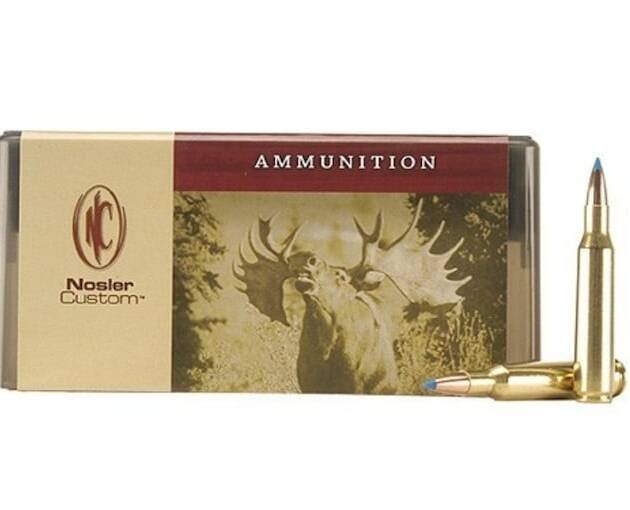 Nosler Custom 257 Roberts +P Ammo 115 Grain Nosler Ballistic Tip Polymer Tip