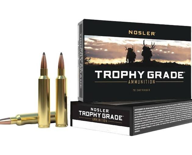 Nosler RMEF Trophy Grade 338 Winchester Magnum Ammo 210 Grain Partition Jacketed Soft Point