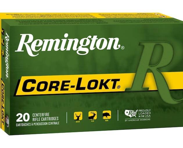 Remington Core-Lokt 25-06 Remington Ammo 100 Grain Jacketed Soft Point