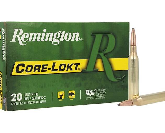 Remington Core-Lokt 25-06 Remington Ammo 120 Grain Jacketed Soft Point