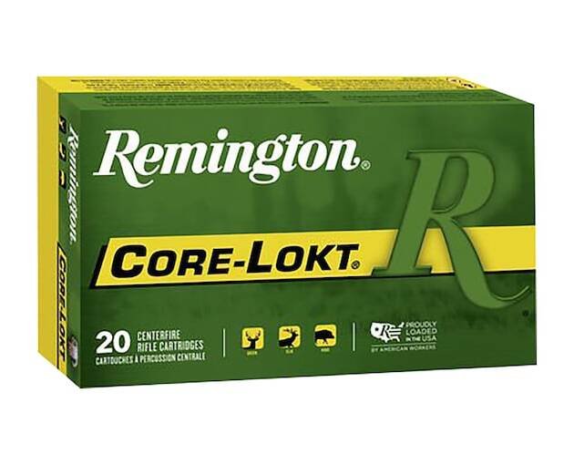 Remington Core-Lokt 300 Savage Ammo 150 Grain Jacketed Soft Point Box of 20