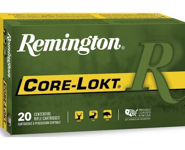 Remington Core-Lokt 338 Remington Ultra Magnum Ammo 250 Grain Jacketed Soft Point