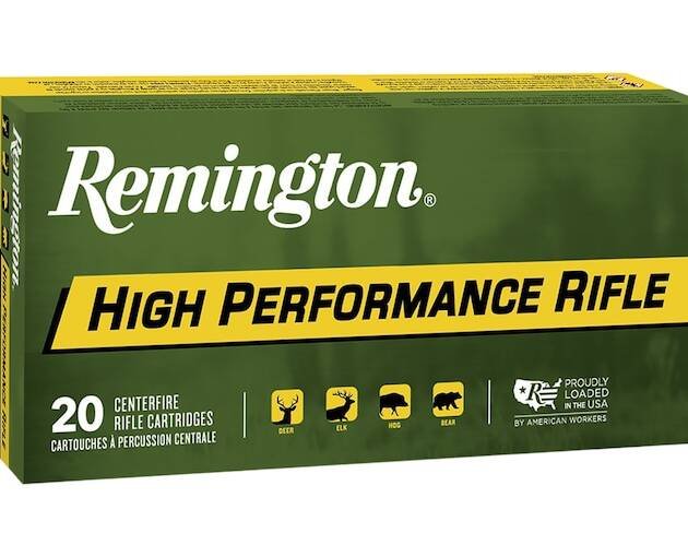 Remington High Performance Rifle 22 Hornet Ammo 45 Grain Pointed Soft Point