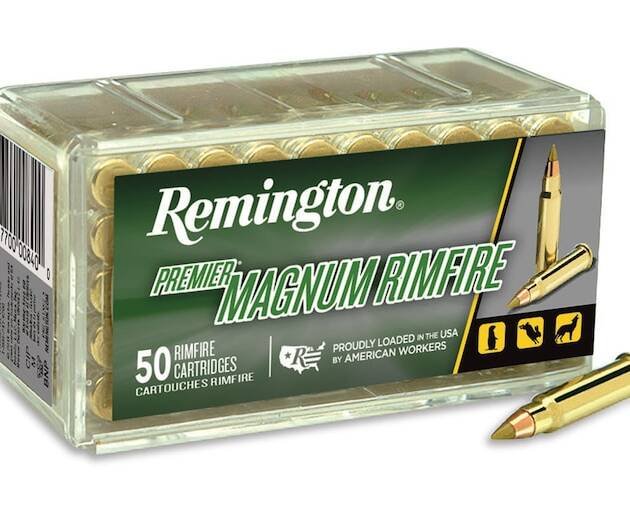 Remington Premier 17 Hornady Magnum Rimfire (HMR) Ammo 17 Grain Polymer Tip