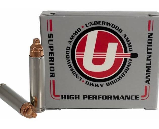 Underwood 30 Carbine Ammo 85 Grain Lehigh Xtreme Cavitator Square Nose Lead Free