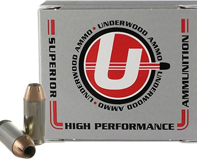 Underwood 460 Rowland Ammo 185 Grain Nosler Sporting Handgun Jacketed Hollow Point