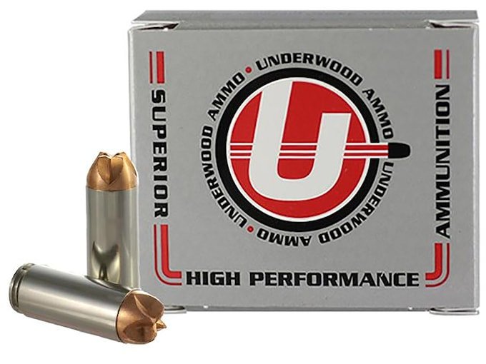 Underwood 50 Action Express Ammo 230 Grain Lehigh Xtreme Defense Fluted Lead Free