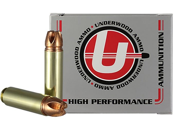 Underwood 50 Beowulf Ammo 420 Grain Lehigh Xtreme Penetrator Fluted Lead Free