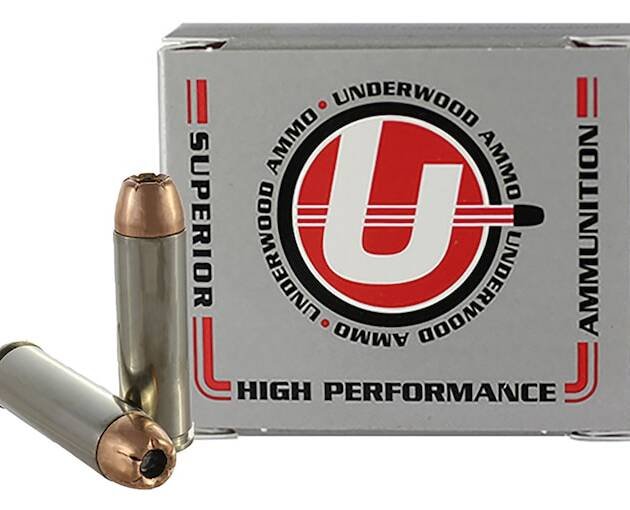 Underwood 500 S&W Magnum Ammo 350 Grain Hornady XTP Jacketed Hollow Point