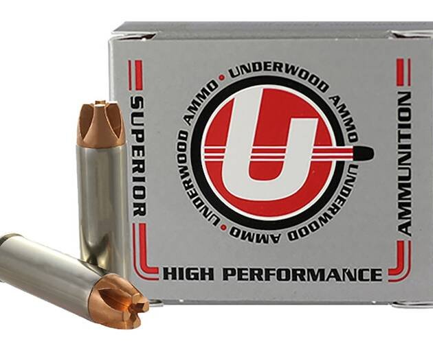 Underwood 500 S&W Magnum Ammo 350 Grain Lehigh Xtreme Penetrator Fluted Lead Free