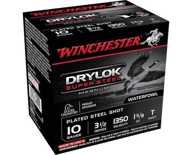 Winchester Drylok Super Steel Magnum Waterfowl 10 Gauge Steel Ammo