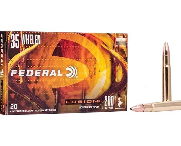 Federal Fusion 35 Whelen Ammo 200 Grain Bonded Round Nose