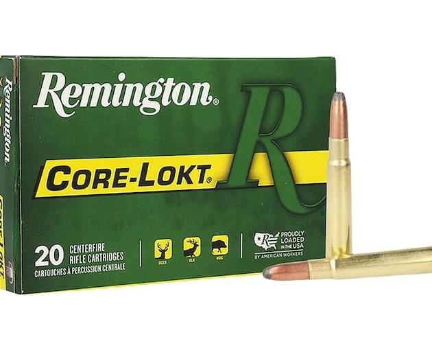 Remington Core-Lokt 303 British Ammo 180 Grain Jacketed Soft Point