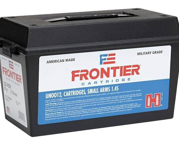 Frontier Cartridge Military Grade 223 Remington Ammo 55 Grain Full Metal Jacket
