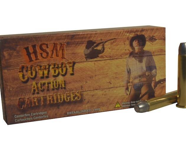 HSM Cowboy Action 45-70 Government Ammo 405 Grain Flat Nose Box of 500