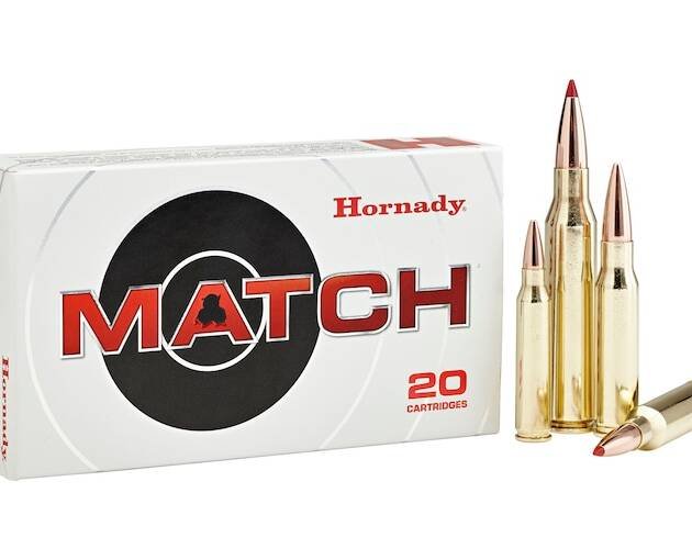 Hornady Match 6.5 Creedmoor Ammo 147 Grain Hornady ELD Match Polymer Tip Box of 500