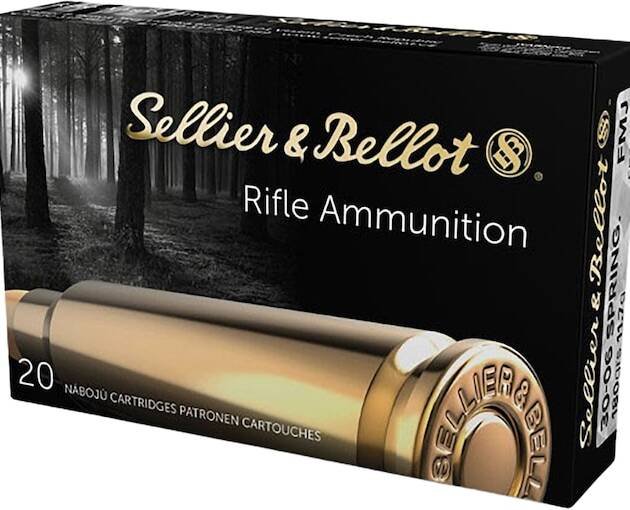 Sellier & Bellot 30-06 Springfield Ammo 180 Grain Full Metal Jacket Of 1000