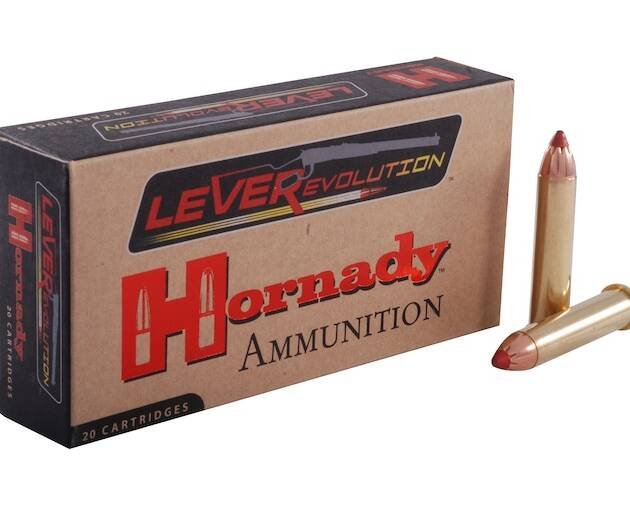 Hornady LEVERevolution 45-70 Government Ammo 250 Grain Hornady MonoFlex Polymer Tip Lead Free Box of 500