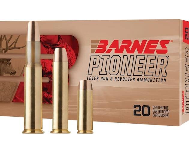 Barnes Pioneer 30-30 Winchester Ammo 190 Grain Barnes Original Jacketed Flat Nose Box of 500