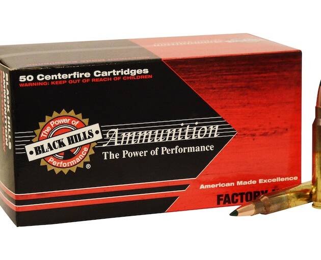 Black Hills 5.56x45mm NATO Ammo 69 Grain Sierra Tipped MatchKing Polymer Tip Box of 500