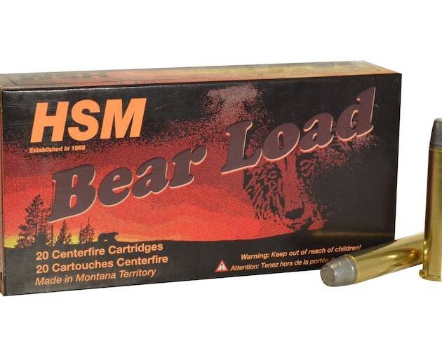 HSM Bear 45-70 Government +P Ammo 430 Grain Flat Nose Box of 500
