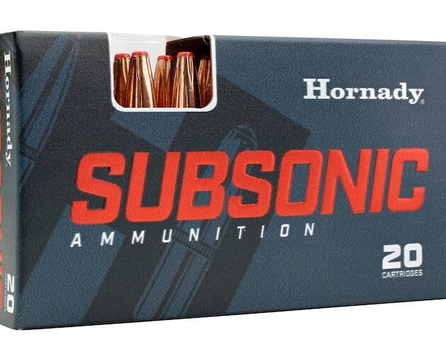 Hornady Subsonic 30-30 Winchester Ammo 175 Grain Hornady FTX Polymer Tip Box of 500