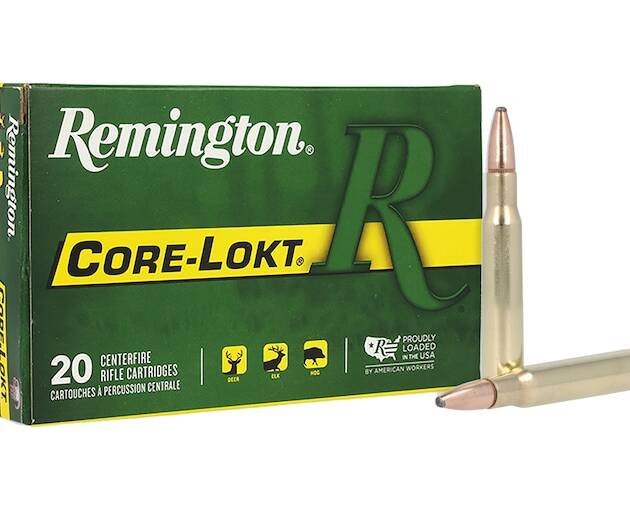 Remington Core-Lokt 30-06 Springfield Ammo 165 Grain Jacketed Soft Point Box of 500
