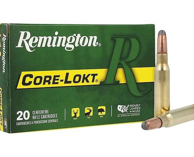 Remington Core-Lokt 308 Winchester Ammo 180 Grain Jacketed Soft Point Box of 500