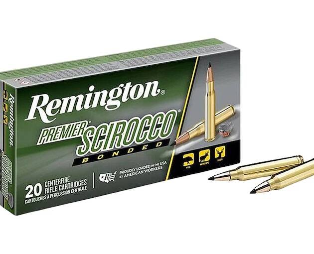 Remington Premier 30-06 Springfield Ammo 180 Grain Swift Scirocco II Bonded Polymer Tip Box of 500