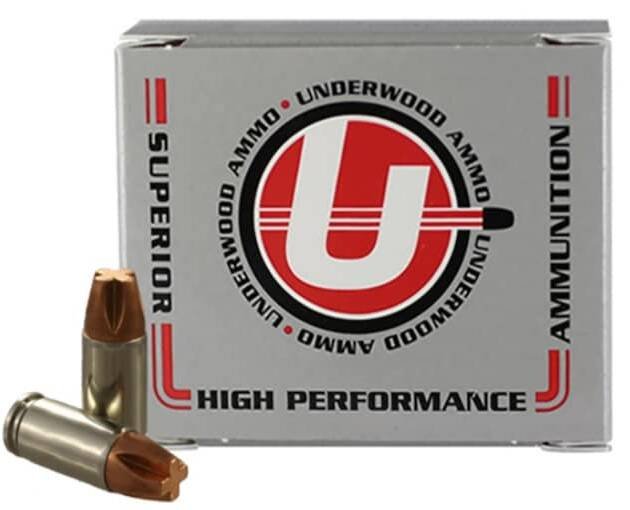 Underwood 9mm Luger +P+ Ammo 115 Grain Lehigh Xtreme Penetrator Fluted Lead Free Box of 500