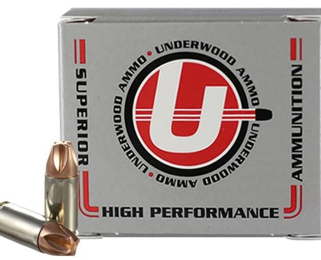 Underwood Xtreme Defender 9mm Luger Ammo 90 Grain Lehigh Xtreme Defense Fluted Lead Free Box of 500