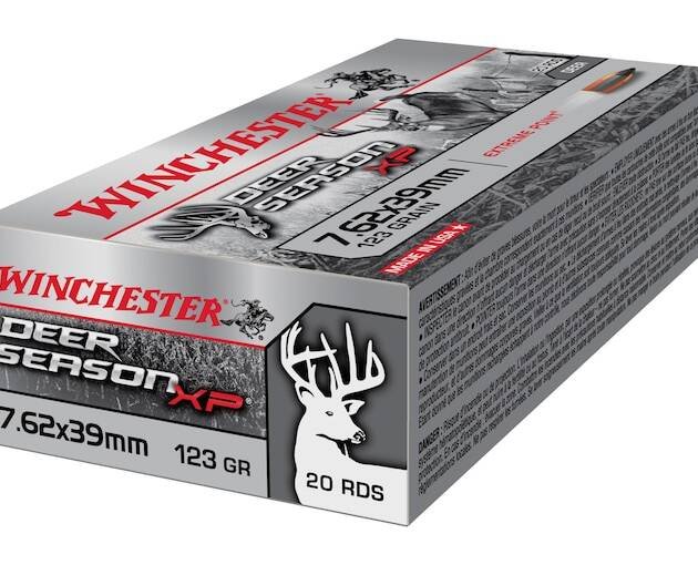 Winchester Deer Season XP 7.62x39mm Ammo 123 Grain Winchester Extreme Point Polymer Tip Box of 500
