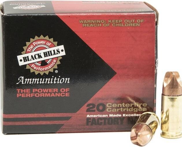 Black Hills HoneyBadger 9mm Luger Ammo 125 Grain Lehigh Xtreme Defense Fluted Lead Free Box of 500