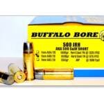 Buffalo Bore Dangerous Game 500 JRH Ammo 400 Grain Lehigh Match Solid Flat Nose Lead Free Box of 300