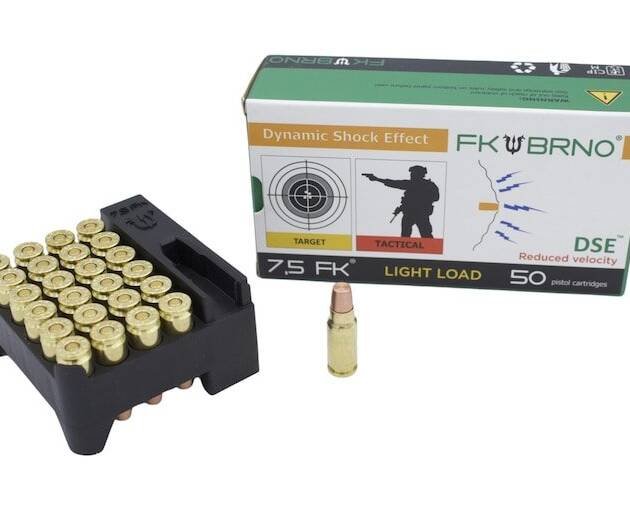 FK BRNO F9 7.5 FK Ammo 101 Grain Solid Flat Nose Lead Free Box of 300