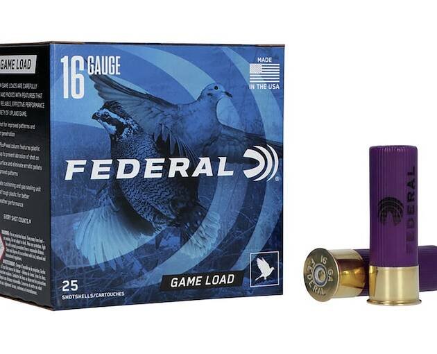 Federal Game Load 16 Gauge Ammo