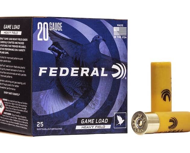 Federal Game Load Upland Heavy Field 20 Gauge Ammo